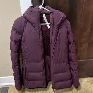 Lululemon winter jacket.  Womens size 8